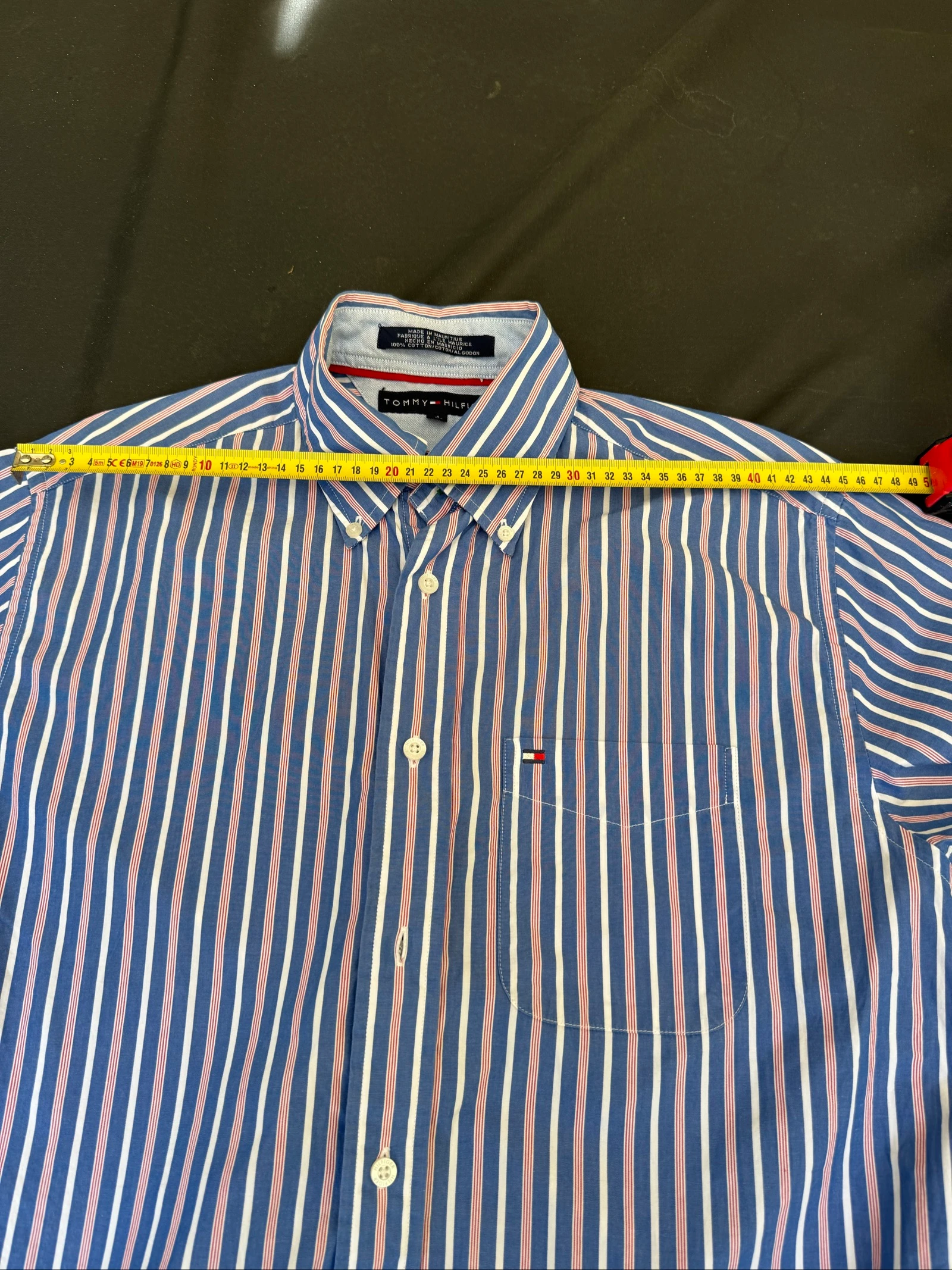 Tommy Hilfiger, camisa de manga corta, hombre, talla S/M – photo 7
